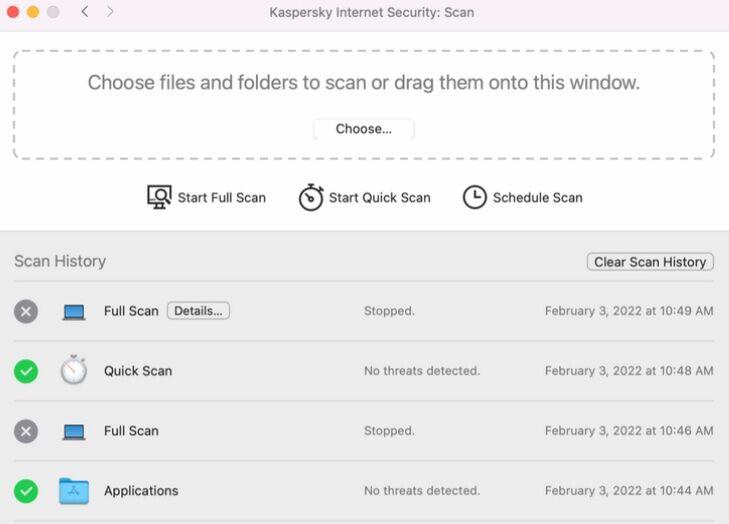 Kaspershy total security for mac review