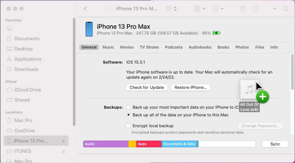 ringtone mac to iPhone