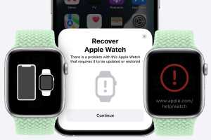 WatchOS 8.5 lets you restore a broken Apple Watch with your iPhone