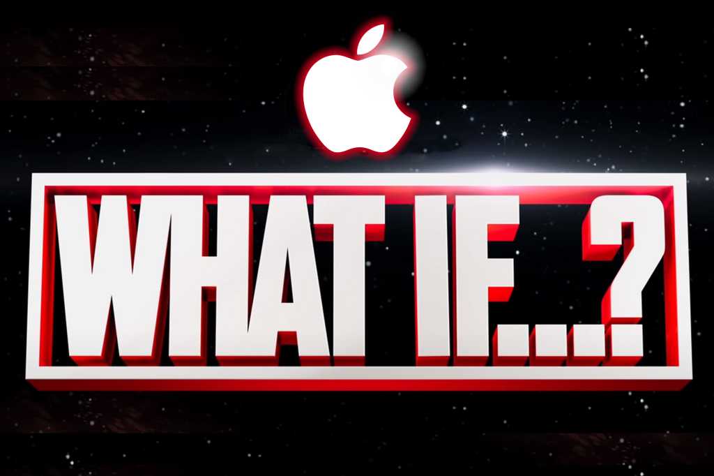 Apple What if graphic