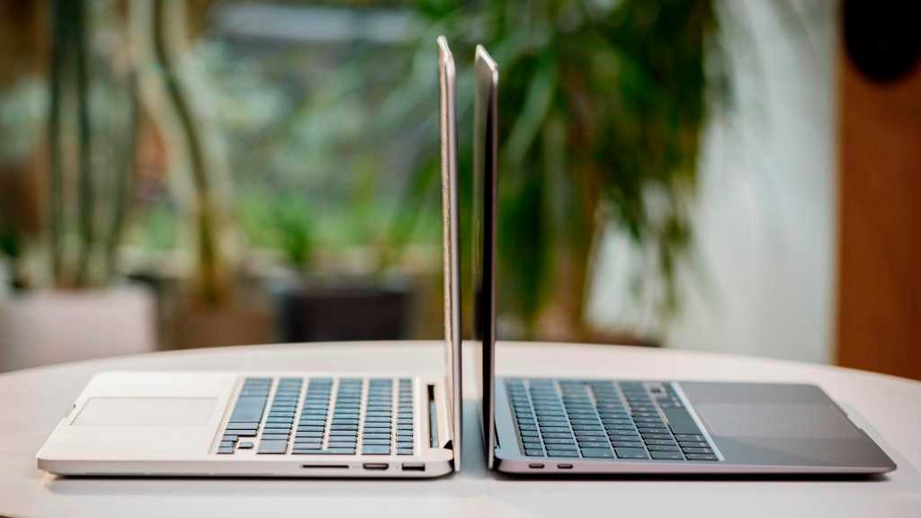 Two MacBooks