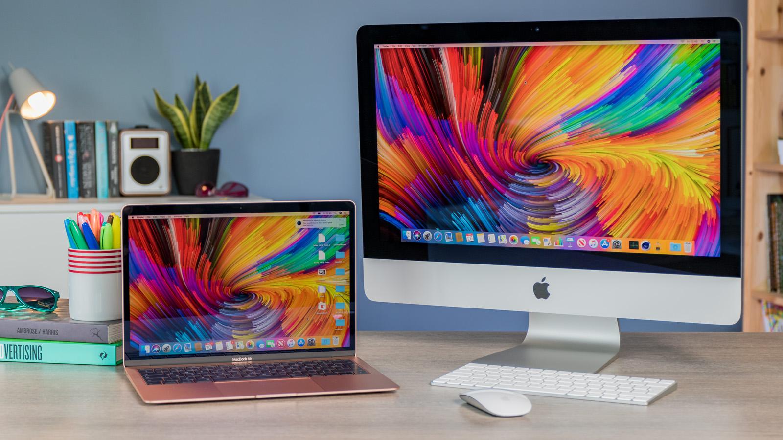 iMac and MacBook
