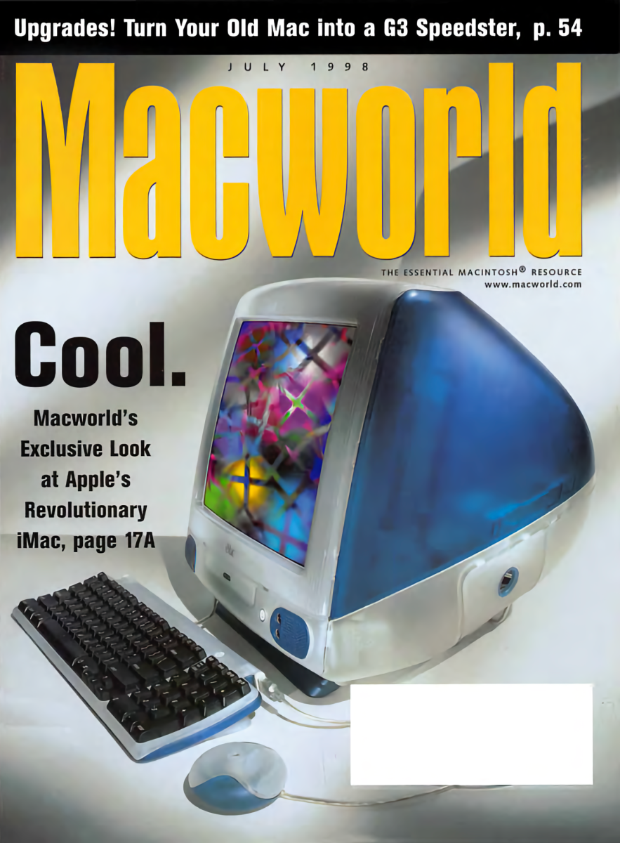 Macworld 1998 original iMac
